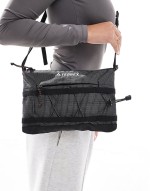 adidas Outdoor Terrex cross body bag in black