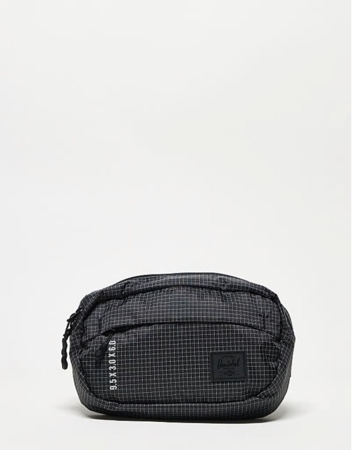 ultralight hip pack crossbody bag in black
