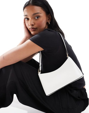 40% New 90's shoulder bag in white