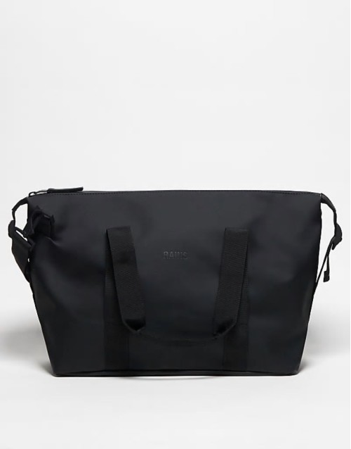 14220 unisex waterproof small weekend bag in black