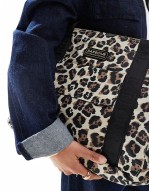 Boulevard tote bag in leopard