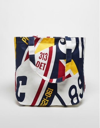 marina tote bag in multi