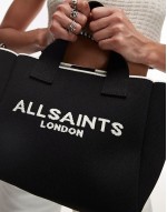 izzy mini tote in black