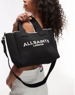 izzy mini tote in black