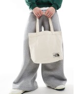 Half Dome logo tote bag in ecru